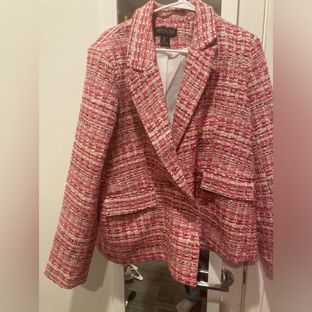 Rachel Zoe tweed jacket